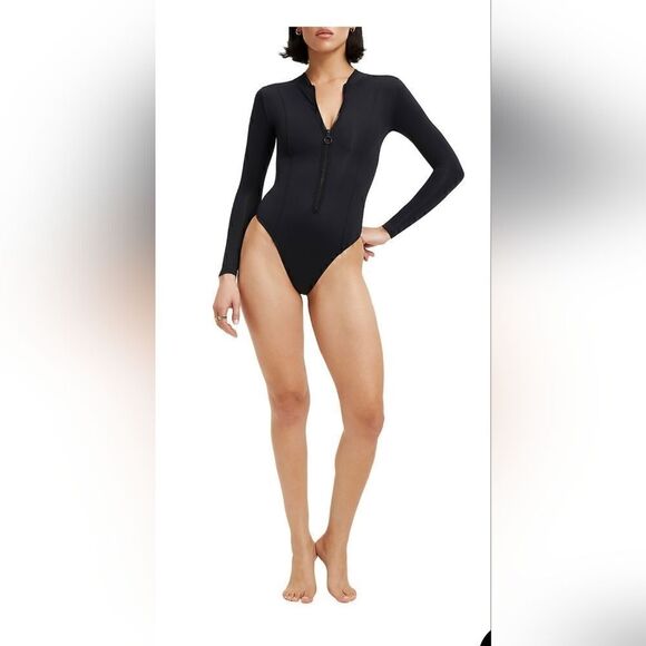 Good American Scuba Rash Guard Swimsuit size 4XL(7) - Picture 7 of 10